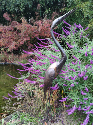 Airone in ferro medio